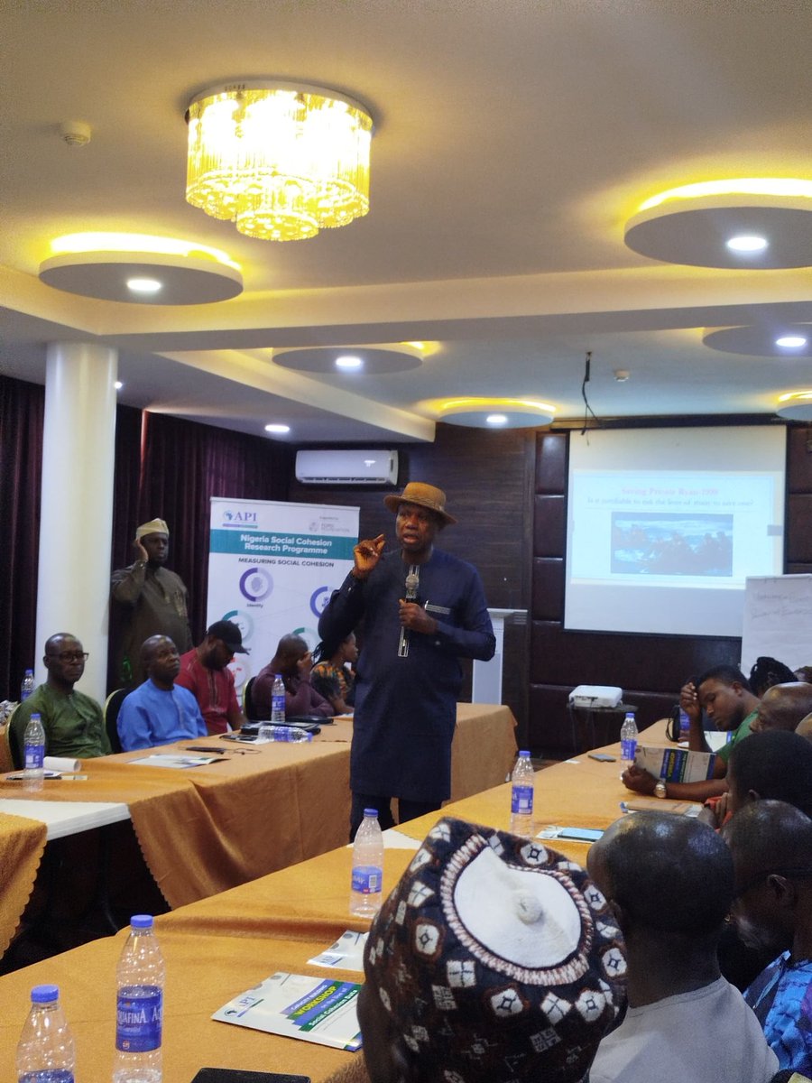 Responsible storytelling matters By prioritizing fact-checking, diverse perspectives &amp; inclusive narratives, we can promote empathy, understanding &amp; Social Cohesion.

Facilitator: <a href="/ObioraChukwumba/">Obiora Chukwumba, PhD.</a>

Supported by <a href="/FordFoundation/">Ford Foundation</a>

 #NSCD2025 #ResponsibleReporting #Research #Data