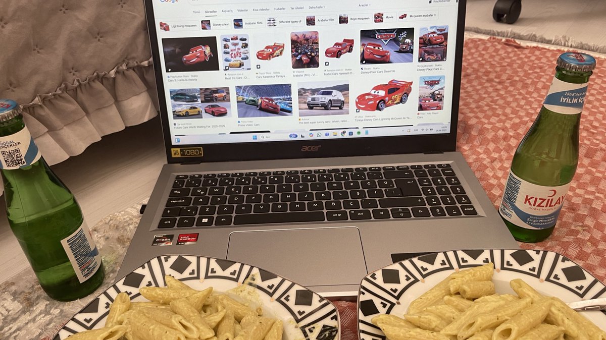 bilkent calculus hocasıyla cars yiyip makarna izliyoruz