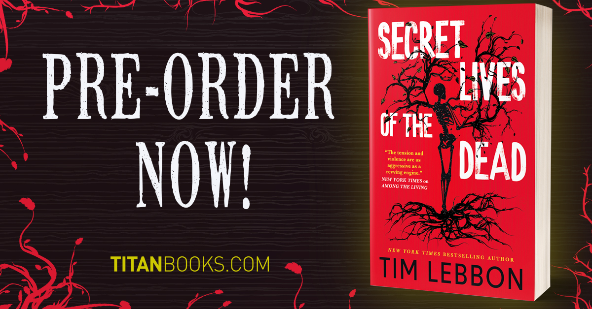 Titan Books (@titanbooks) on Twitter photo We're two months away from SECRET LIVES OF THE DEAD by <a href="/timlebbon/">Tim Lebbon</a>!
A dark folk horror tale of a deadly family curse, crime and murder that is sure to turn your blood cold...
Pre-order your copy now! tinyurl.com/3dyeda6a We're two months away from SECRET LIVES OF THE DEAD by <a href="/timlebbon/">Tim Lebbon</a>!
A dark folk horror tale of a deadly family curse, crime and murder that is sure to turn your blood cold...
Pre-order your copy now! tinyurl.com/3dyeda6a