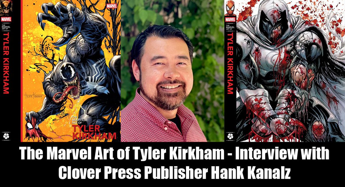 The Artbook Collector (@theartbookguy) on Twitter photo I had the opportunity to interview Clover Press Publisher <a href="/Kanalz/">Hank Kanalz</a> about their latest artbook, The Marvel Art of Tyler Kirkham!
We talk about the book and its Kickstarter campaign, which ends on July 4th. Check it out -
artbookcollector.com/post/the-marve… 📚 I had the opportunity to interview Clover Press Publisher <a href="/Kanalz/">Hank Kanalz</a> about their latest artbook, The Marvel Art of Tyler Kirkham!
We talk about the book and its Kickstarter campaign, which ends on July 4th. Check it out -
artbookcollector.com/post/the-marve… 📚
