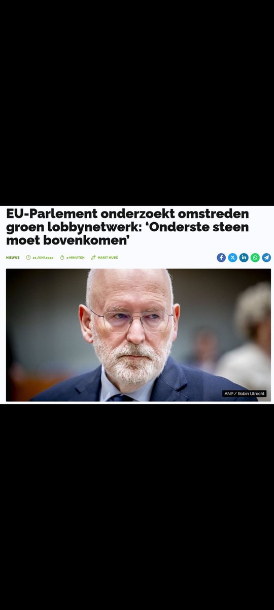 Lieve mensen maak Timmermans ff trending of laten we hem wegkomen met het omvangrijke lobbyschandaal waar hij bij betrokken is. Nee toch??