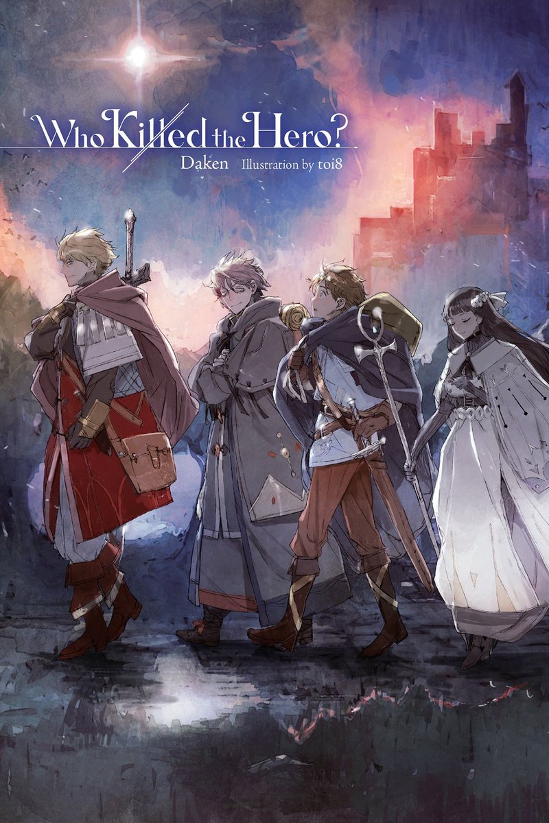*Who Killed the Hero?*
.
.
.
.
.
I really liked it~

Going to try and be vague(ish) but its themes on perserverance &amp; aiming for the stars even if they seem far away were so well incorporated into this story~

I'm looking forward to more from this author 😊🙌
#誰が勇者を殺したか