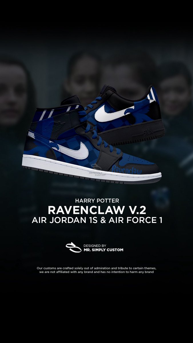 Holyairball. These Harry Potter Airforce 1s and Jordan 1s looks so clean on Harry Potters anniversary. #harrypotter #customsneakers #customshoes