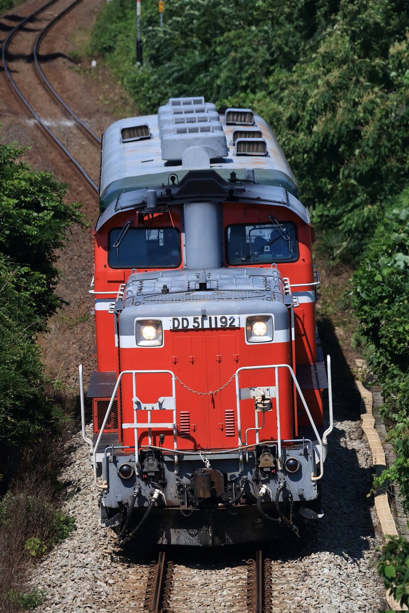 2025/6/26 サロンカーなにわ 後藤入場
DD51 1192+スロフ14 704
最後の大サロ追っかけ楽しかったよ
今まで楽しい時間をありがとう🥲