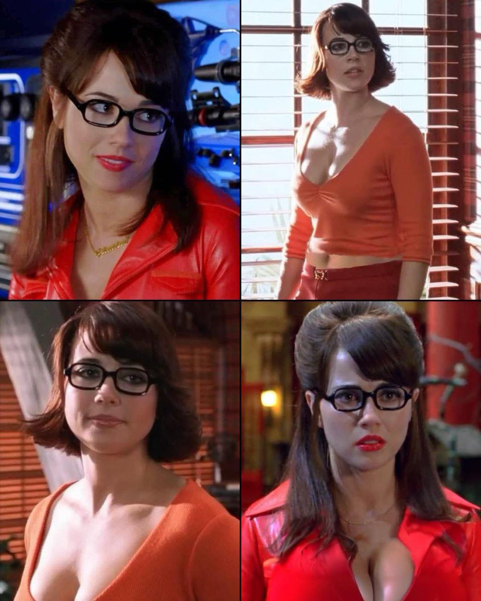 RealScreenGeek's tweet photo. Linda Cardellini as Velma in the Scooby-Doo movies https://t.co/CS2V6GLEjt