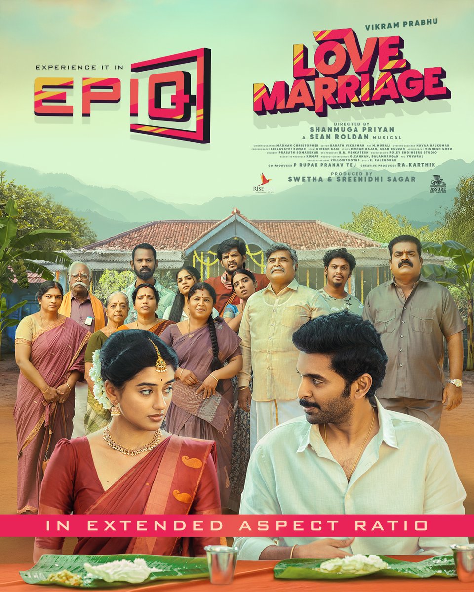 EPIQ (@epiqcinema) on Twitter photo A beautiful blend of love, laughter, and togetherness 💞🎉 Love Marriage. #Epiq #plf
Directed by <a href="/Director_Priyan/">shanmuga priyan</a>
🎬A <a href="/RSeanRoldan/">Sean Roldan</a> musical 📷
<a href="/iamVikramPrabhu/">Vikram Prabhu</a>
<a href="/sush_bhat94/">Sushmitha Bhat</a> <a href="/Meenakshidine0/">Meenakshi Dinesh</a> <a href="/thilak_ramesh/">Ramesh Thilak</a> <a href="/barathvikraman/">Barath Vikraman</a> <a href="/madhandop/">Madhan Christopher</a> <a href="/Lyricist_Mohan/">mohanrajan Lyricist</a> <a href="/Rakarthik_dir/">Ra.Karthik</a> <a href="/AssureFilms/">Assure Films</a> A beautiful blend of love, laughter, and togetherness 💞🎉 Love Marriage. #Epiq #plf
Directed by <a href="/Director_Priyan/">shanmuga priyan</a>
🎬A <a href="/RSeanRoldan/">Sean Roldan</a> musical 📷
<a href="/iamVikramPrabhu/">Vikram Prabhu</a>
<a href="/sush_bhat94/">Sushmitha Bhat</a> <a href="/Meenakshidine0/">Meenakshi Dinesh</a> <a href="/thilak_ramesh/">Ramesh Thilak</a> <a href="/barathvikraman/">Barath Vikraman</a> <a href="/madhandop/">Madhan Christopher</a> <a href="/Lyricist_Mohan/">mohanrajan Lyricist</a> <a href="/Rakarthik_dir/">Ra.Karthik</a> <a href="/AssureFilms/">Assure Films</a>