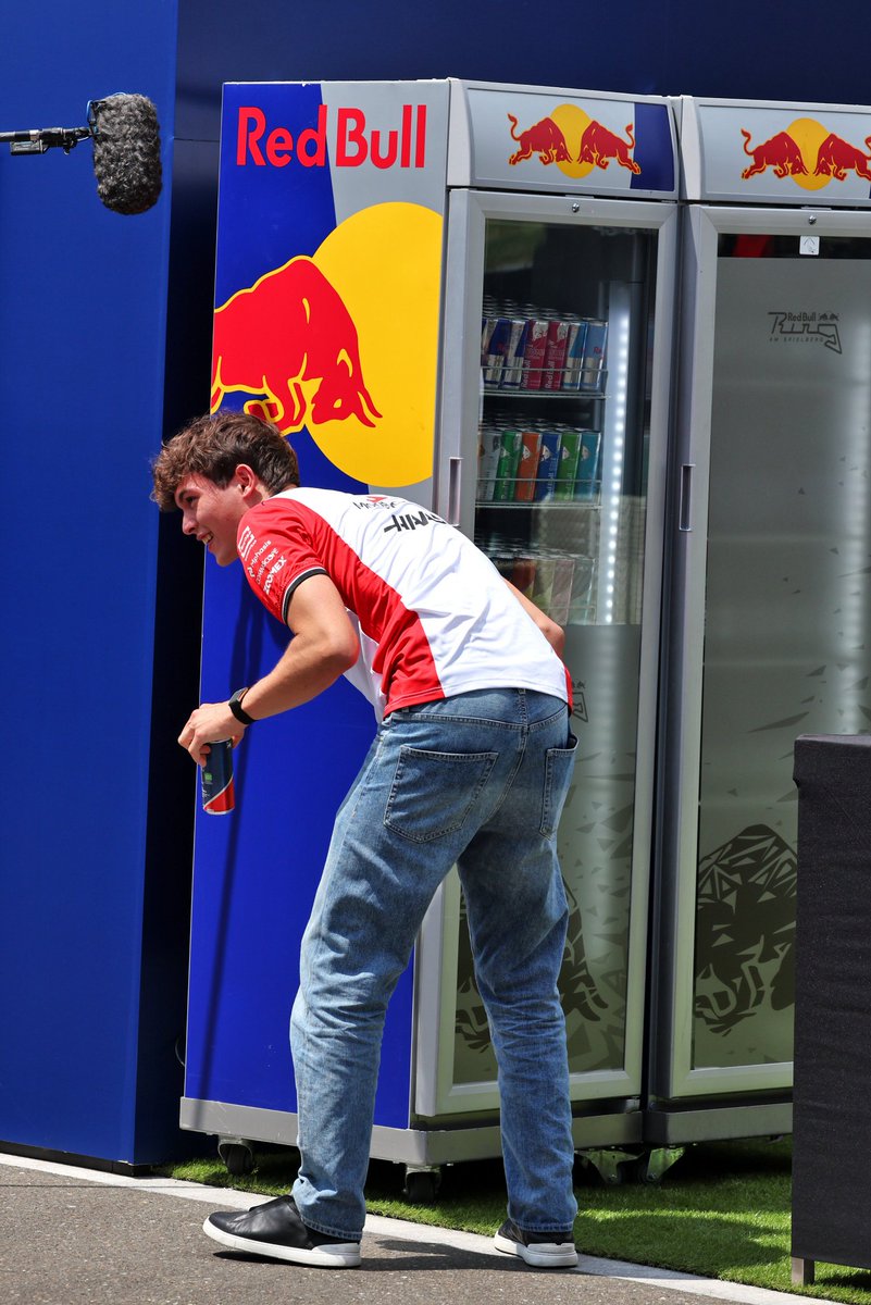 leclercsletters's tweet photo. OLLIE STEALING A RED BULL CAN 😭😭😭😭 https://t.co/WDe6Kdfgec