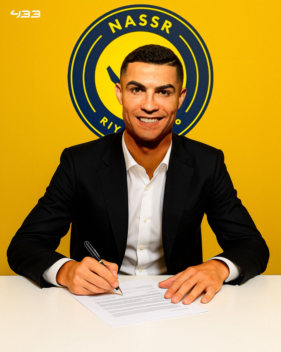 🚨 𝐎𝐅𝐅𝐈𝐂𝐈𝐀𝐋: Cristiano Ronaldo 𝘾𝙊𝙉𝙏𝙄𝙉𝙐𝙀𝙎 his journey with Al Nassr ✍️🇸🇦