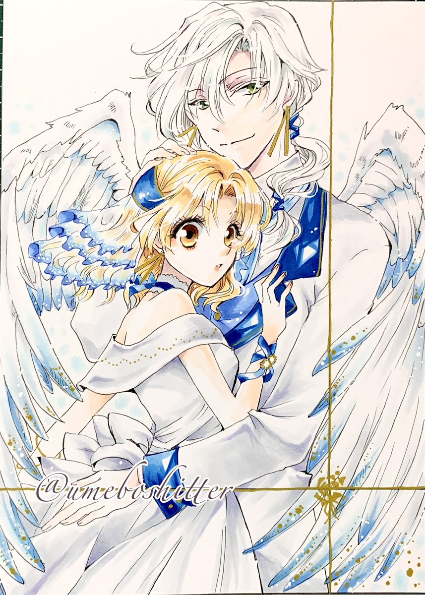 umeboshitter's tweet image. うちの子の結婚式。