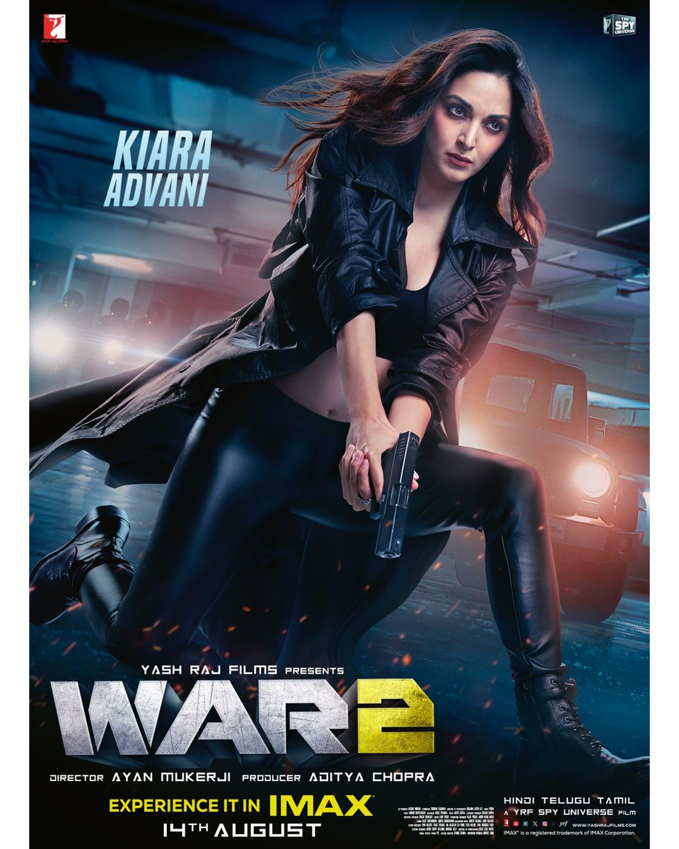 BollySpice's tweet image. Get ready! #War2 releasing in IMAX on August 14! @iHrithik @tarak9999 @advani_kiara @yrf  #AyanMukerji
