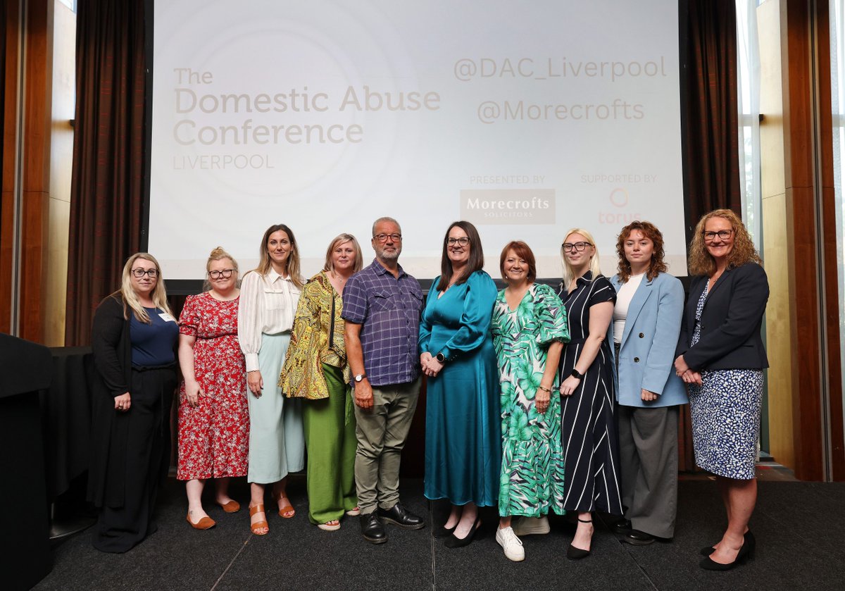 DAC_Liverpool's tweet photo. Thank you to everyone who attended our 10th sell-out Domestic Abuse Conference last week. Special thanks to event partners Torus, our speakers for sharing their insights and our attendees for their work tackling the impact of #DomesticAbuse.
 https://t.co/mtSBOD2wTW
#DAC25 https://t.co/doWxGGEbgf