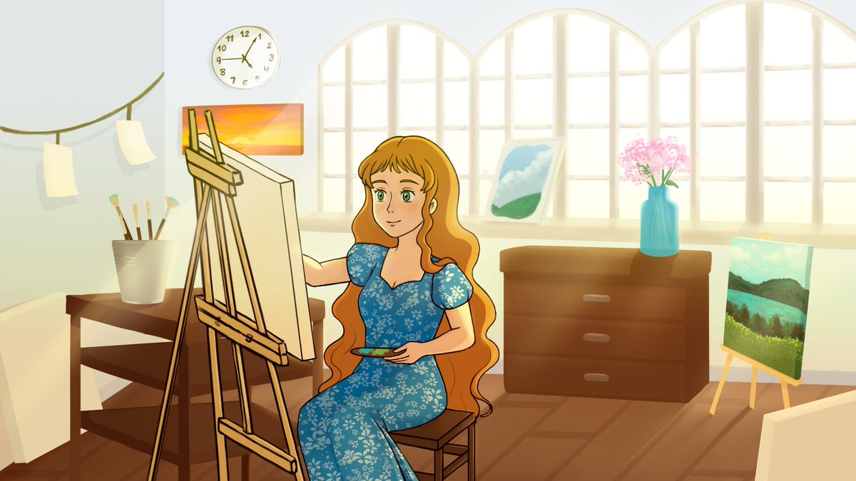Entre pinceles, luz y magia… nace una historia sin palabras.

Esta ilustración ha sido creada por Silvia Domínguez, alumna del Ciclo Medio, y nos invita a entrar en un rincón íntimo donde el arte fluye con naturalidad. 🌅🎨

¿Quieres crear proyectos como este? ¡Reserva tu plaza!