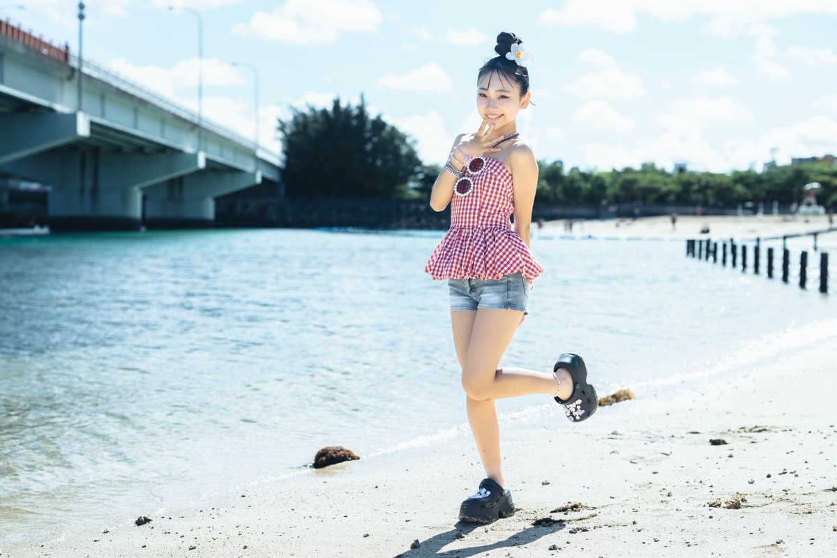 2025.6.22 波の上ビーチ(沖縄) #Luna (@luuuna_1020) #月のように輝く