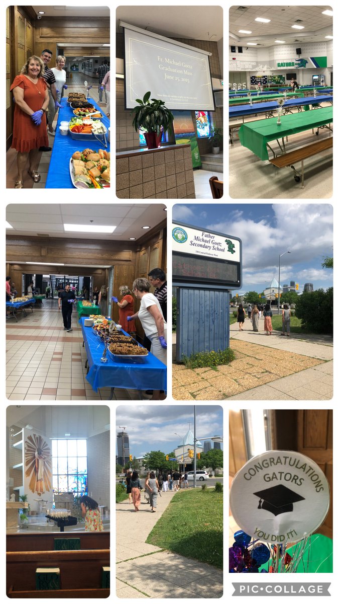 “Now there are varieties of gifts, but the same Spirit.”  1 Corinthians 12. 4-11 <a href="/GoetzGators/">Father Michael Goetz</a> Graduation Mass, following by a delicious Grad Lunch🎓. ⁦<a href="/DPCDSBSchools/">Dufferin-Peel Catholic District School Board</a>⁩ ⁦<a href="/archtoronto/">Archdiocese of Toronto</a>⁩ ⁦<a href="/DPwellness4all/">DPwellness4all</a>⁩