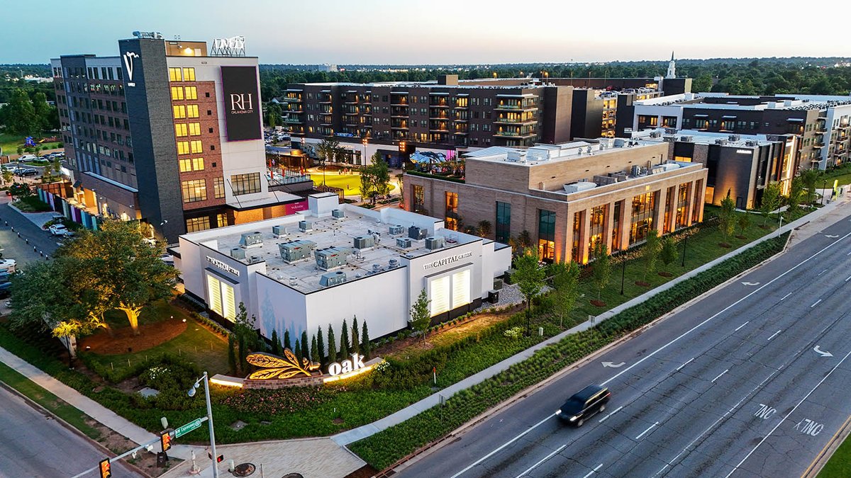 OKCTalk's tweet image. RH Gallery (formerly Restoration Hardware) at OAK will open tomorrow, Friday June 27th, complete with a rooftop restaurant and bar.
A fundraiser was held last night to offer a sneak peek.
Lots more photos and info: okctalk.com/content.php?r=…