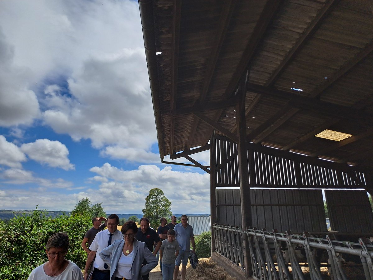 Les toitures de stabulation et de fumières sont touchées. Aux dégâts visibles s'ajouteront cet hiver ceux issus des microfissures générés par la #grêle, aujourd'hui invisibles à l'œil nu. <a href="/FRSEA_PDL/">FRSEA_PdeL</a> <a href="/FNSEA/">La FNSEA</a> <a href="/Prefet53/">Préfète de la Mayenne</a> <a href="/Agri_Gouv/">Ministère Agriculture et Souveraineté alimentaire</a>