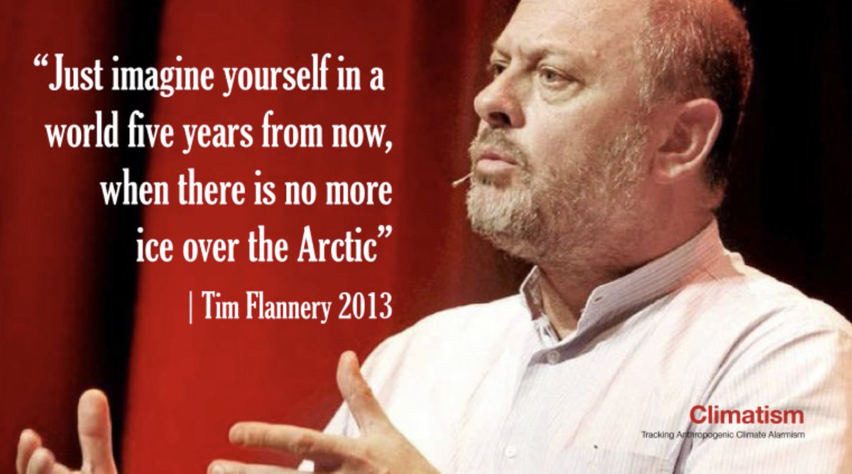 NoTillBill's tweet photo. I remember this prophet, or clown, or Prof, or Dr - just how wrong he was. What an embarrassment to science and to the @abcnews who gave him a pulpit over & over. #TimFlannery https://t.co/PciSj0KPXF