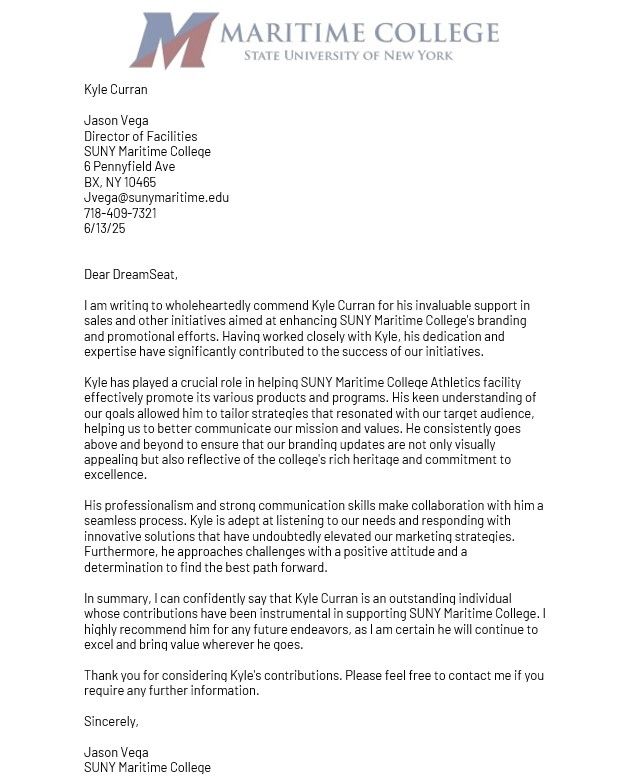 DreamSeat Collegiate tweet media