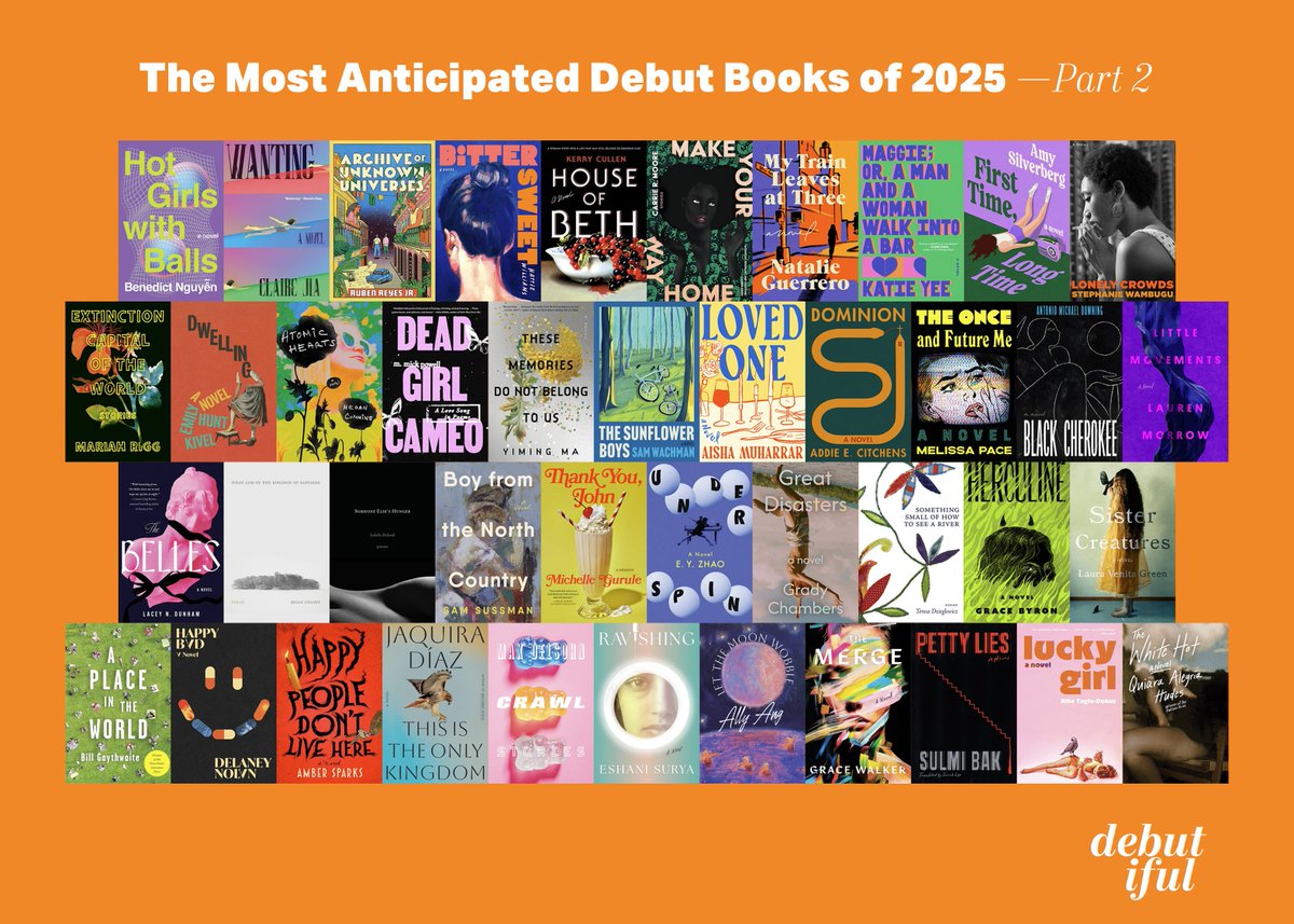 DEBUTIFUL (@debutiful) on Twitter photo The Most Anticipated Debut Books of July-December 2025, according to <a href="/vitcavage/">Adam Vitcavage</a>
debutiful.net/2025/06/26/the… The Most Anticipated Debut Books of July-December 2025, according to <a href="/vitcavage/">Adam Vitcavage</a>
debutiful.net/2025/06/26/the…