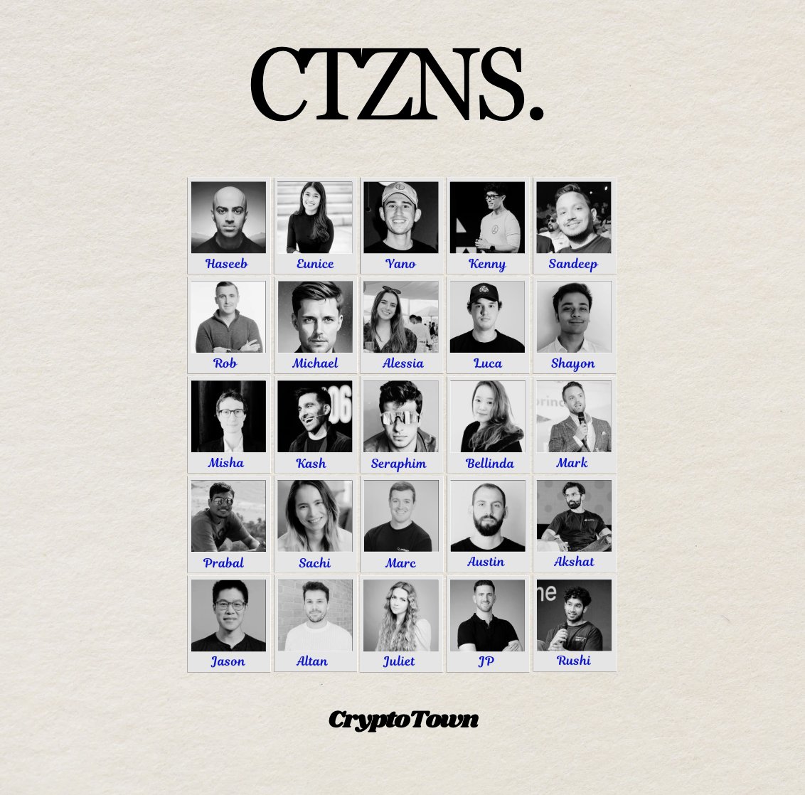 sharvil (@sharvilmalik) on Twitter photo meet the humans behind the headlines.
introducing CTZNS.
the smartest minds building in crypto, dropping lore and insights.
24 must watch clips👇 meet the humans behind the headlines.
introducing CTZNS.
the smartest minds building in crypto, dropping lore and insights.
24 must watch clips👇
