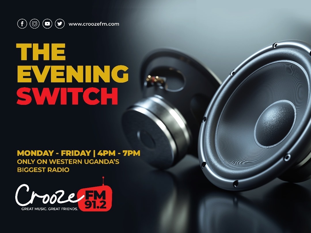 91.2 Crooze FM (@912croozefm) on Twitter photo #TheEveningSwitch
Beautiful people, one day left the end the week so let's show this Thursday some fire🔥🔥 Tune in to listen and enjoy a good time with <a href="/ANTOINETTIE_/">The.Bantu.Twist</a> and Mr. Woods
Listen Live🌍: croozefm.com/stream
#CroozeFM
#Mbarara #TheEveningSwitch
Beautiful people, one day left the end the week so let's show this Thursday some fire🔥🔥 Tune in to listen and enjoy a good time with <a href="/ANTOINETTIE_/">The.Bantu.Twist</a> and Mr. Woods
Listen Live🌍: croozefm.com/stream
#CroozeFM
#Mbarara