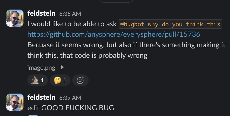 every time i think i catch bugbot being wrong