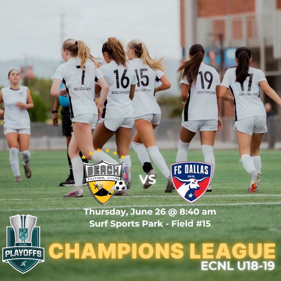 Mechal Green (2026) (@mechalgreen16) on Twitter photo TODAY!! DEFEND THE TITLE. ⚽️💥
#BackToBack #PlayoffPush #LastRide #PlayoffsLoading #Allin #Ecnlgirls #ecnlplayoffs2025
<a href="/TopDrawerSoccer/">TopDrawerSoccer</a> <a href="/TheSoccerWire/">SoccerWire</a> <a href="/PrepSoccer/">Prep Soccer ⚽️</a> <a href="/scoutingzone/">ScoutingZone®</a> <a href="/PrepSoccerCA/">Prep Soccer California</a> <a href="/socalprep/">So Cal Prep®</a> <a href="/ImCollegeSoccer/">College Soccer Truth ™</a> <a href="/ImYouthSoccer/">ECNL/GA/Recruiting/College Soccer</a> <a href="/NCAAWomenSoccer/">NCAA Women's Soccer</a> @ecnlgirls <a href="/Beachfutbolclub/">Beach Futbol Club</a> TODAY!! DEFEND THE TITLE. ⚽️💥
#BackToBack #PlayoffPush #LastRide #PlayoffsLoading #Allin #Ecnlgirls #ecnlplayoffs2025
<a href="/TopDrawerSoccer/">TopDrawerSoccer</a> <a href="/TheSoccerWire/">SoccerWire</a> <a href="/PrepSoccer/">Prep Soccer ⚽️</a> <a href="/scoutingzone/">ScoutingZone®</a> <a href="/PrepSoccerCA/">Prep Soccer California</a> <a href="/socalprep/">So Cal Prep®</a> <a href="/ImCollegeSoccer/">College Soccer Truth ™</a> <a href="/ImYouthSoccer/">ECNL/GA/Recruiting/College Soccer</a> <a href="/NCAAWomenSoccer/">NCAA Women's Soccer</a> @ecnlgirls <a href="/Beachfutbolclub/">Beach Futbol Club</a>