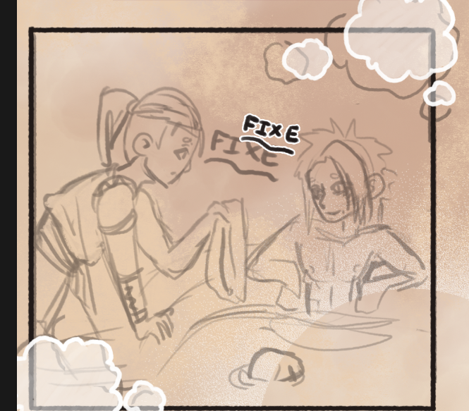 Shoux_art's tweet photo. Je bosse sur le premier épisode de mon Webtoon Héritage (c'est la 3eme version mais chuuuut xD )
C'est fou comment le final de cette case n'a rien à voir avec le storry board :') 
#webtoon #WIP https://t.co/b1UcLVN24o