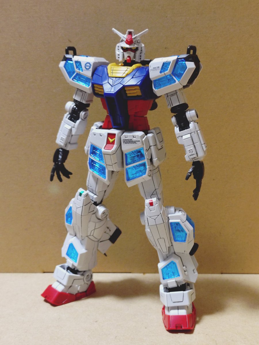project_arnny's tweet photo. 1/144万博ガンダム(パビリオン仕様)
クリア部分にはスミ入れ無し
#ガンプラ https://t.co/DChfaIeVdz