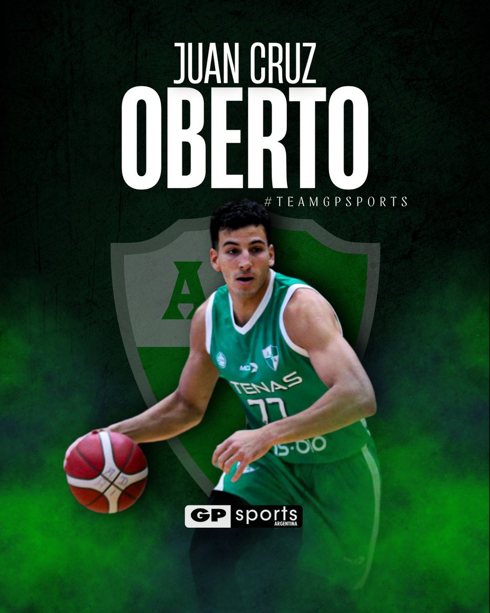 #MercadoDePases 🚨
<a href="/Atenas_oficial/">Asociación Deportiva Atenas</a> 🤝<a href="/JuanCruzOberto/">Juan Cruz Oberto</a> ✍️
#TeamGPSports