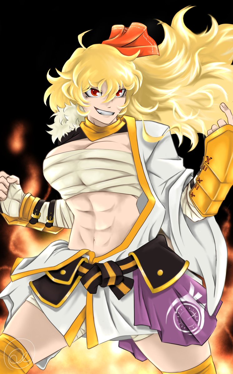 Yang Branwen
Dedicated to <a href="/Hiru3152/">Hiru 🔅 COMMISSION Closed</a> and her Messed Up RWBY AU
#YangXiaoLong #RWBY
