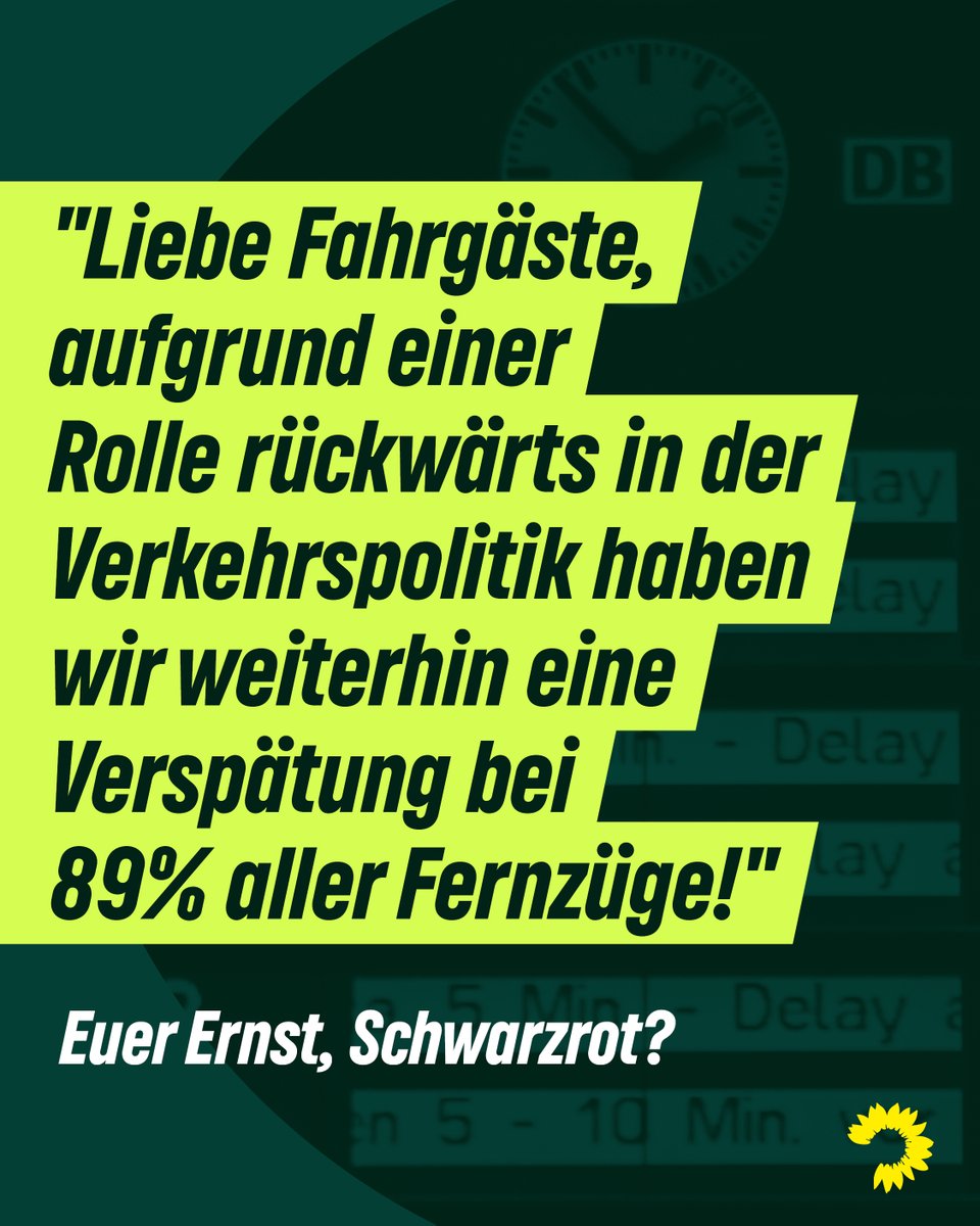 Deutschland braucht eine funktionierende, familienfreundliche &amp; bezahlbare #Bahn. Für mehr #Klimaschutz &amp; bessere Mobilität für alle! Wir wollen die Bahn zum Rückgrat klima- &amp; familienfreundlicher Mobilität machen. Wie genau findet ihr in unserem Antrag 👇
gruene-bundestag.de/unsere-politik…