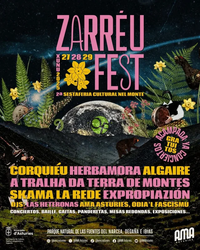 🎤🪻 Terminamos la semana "doppleriana" como es habitual, en la 'Periferia' con <a href="/DaniNdrs/">Daniel Andrés</a> . Descubrimos junto a él un festival asturiano: el Zárreu Fest, un evento cultural con conciertos, baile y mesas redondas.

🔊 <a href="/radio3_rne/">Radio 3</a>
