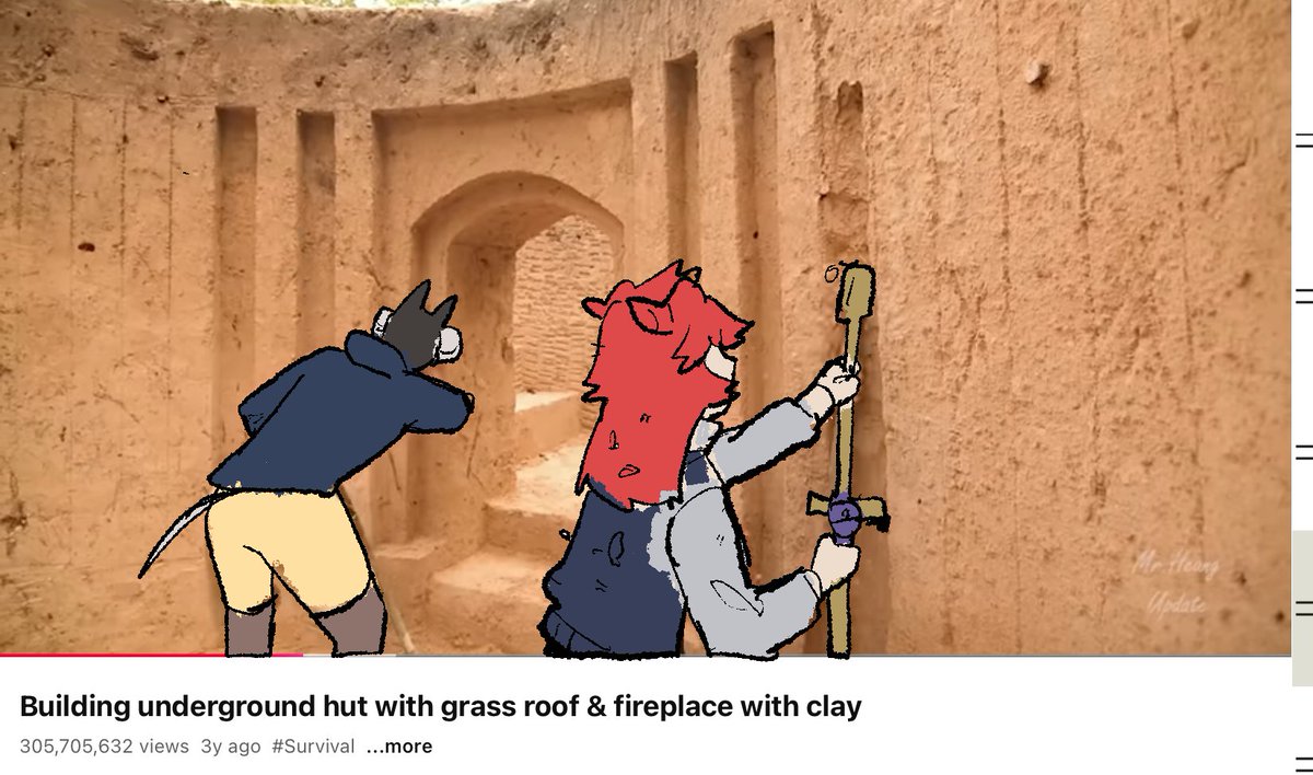 MPC_Alex11's tweet image. #MPC5event1

ระหว่างที่เดินทางหาที่พักก็รู้สึกได้แล้วว่าหลงทาง สุดท้ายตัดใจยอมแพ้แล้วสร้างบ้านด้วยดินเหนียวตามคลิปในยูทูปกับ @ez_mpc 

และก็เจอพลั่วปริศนาเอามาช่วยสร้างบ้าน @Kalinfortas_MPC

(ด้านหลังจอมี @Lucille_MPC @AngelaT_MPC @MPC_Chernobyl ยืนดูอยู่ )