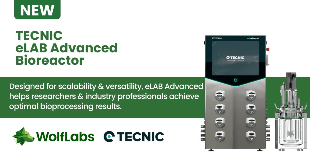 wolflabsuk's tweet image. The TECNIC eLAB Advanced Bioreactor is here — designed for precision microbial & cell culture research!
✔️Smart automation & control
✔️Multi-vessel scalability
✔️Customisable for every process
Read more: wolflabs.co.uk/laboratory-equ…
#Bioreactor #LabEquipment #TECNIC #Bioprocessing