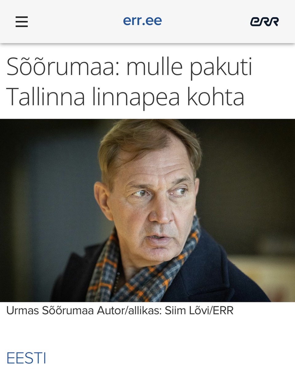 Eesti 200 võiks nüüd pakkuda Sõõrumaale peaministri kohta. Peaks Reformierakonnale sobima ju?