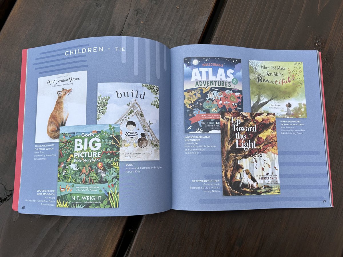 Mail delivery from the ECPA awards! It was special to see my book, When God Makes Scribbles Beautiful, alongside these other amazing titles! Check them all out! #christianpicturebooks