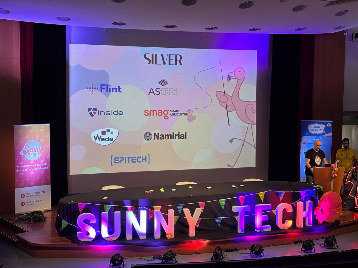 BeOp_io's tweet photo. 📍 Sunny Tech 2025 – Montpellier
Proud to represent @CollectiveAud at one of France’s top dev events 💙
Highlights from Day 1:
🔐 Own your stack
🚩 Feature flags = agile UX
🛡️ Secure your dependencies
🧪 Testing builds trust
More to come! 😎
#SunnyTech #OpenSource https://t.co/bWOulFvDbz