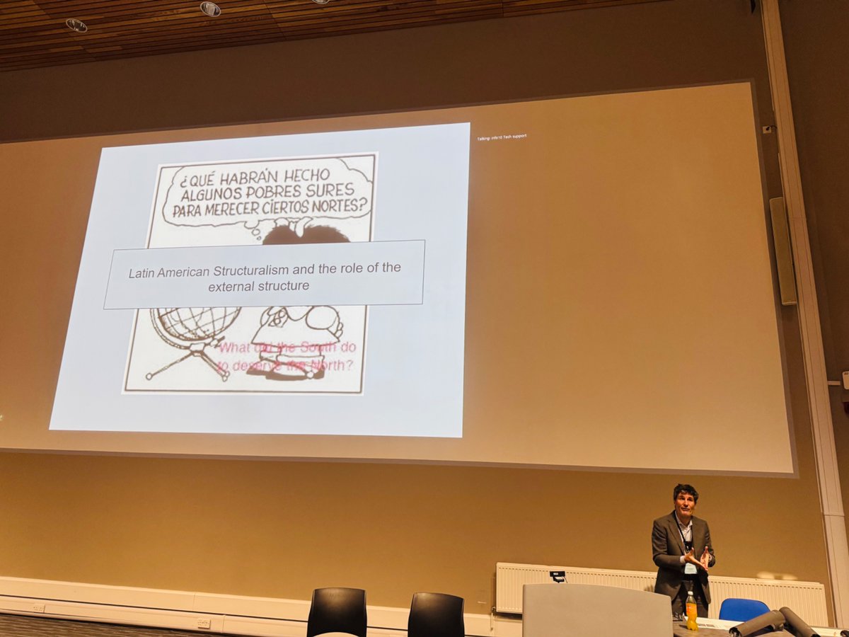 CMihika's tweet image. Day 2 #dsa2025: ‘what did the South do to deserve this kind of a North’? Diego Sanchez at the JDS plenary @devcomms @ODID_QEH