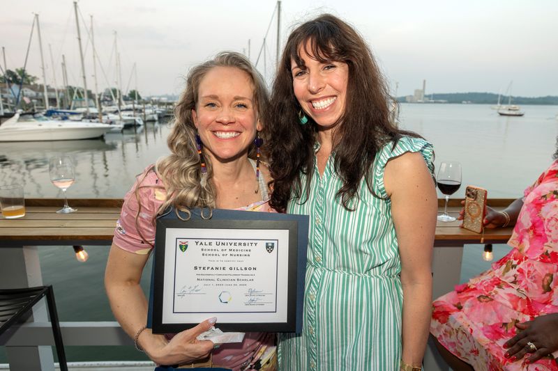 🎓 Proud to celebrate Yale NCSP grads &amp; their next chapters! Stefanie Gillson, MD, MHS will join Yale’s Child Study Center as Instructor, Kathleen Fitzpatrick Rosenbaum, PhD, RN will be a CARES Fellow at NINR, and Hamid Safraz, MD, MHS will continue as a Surgery Resident at Yale.