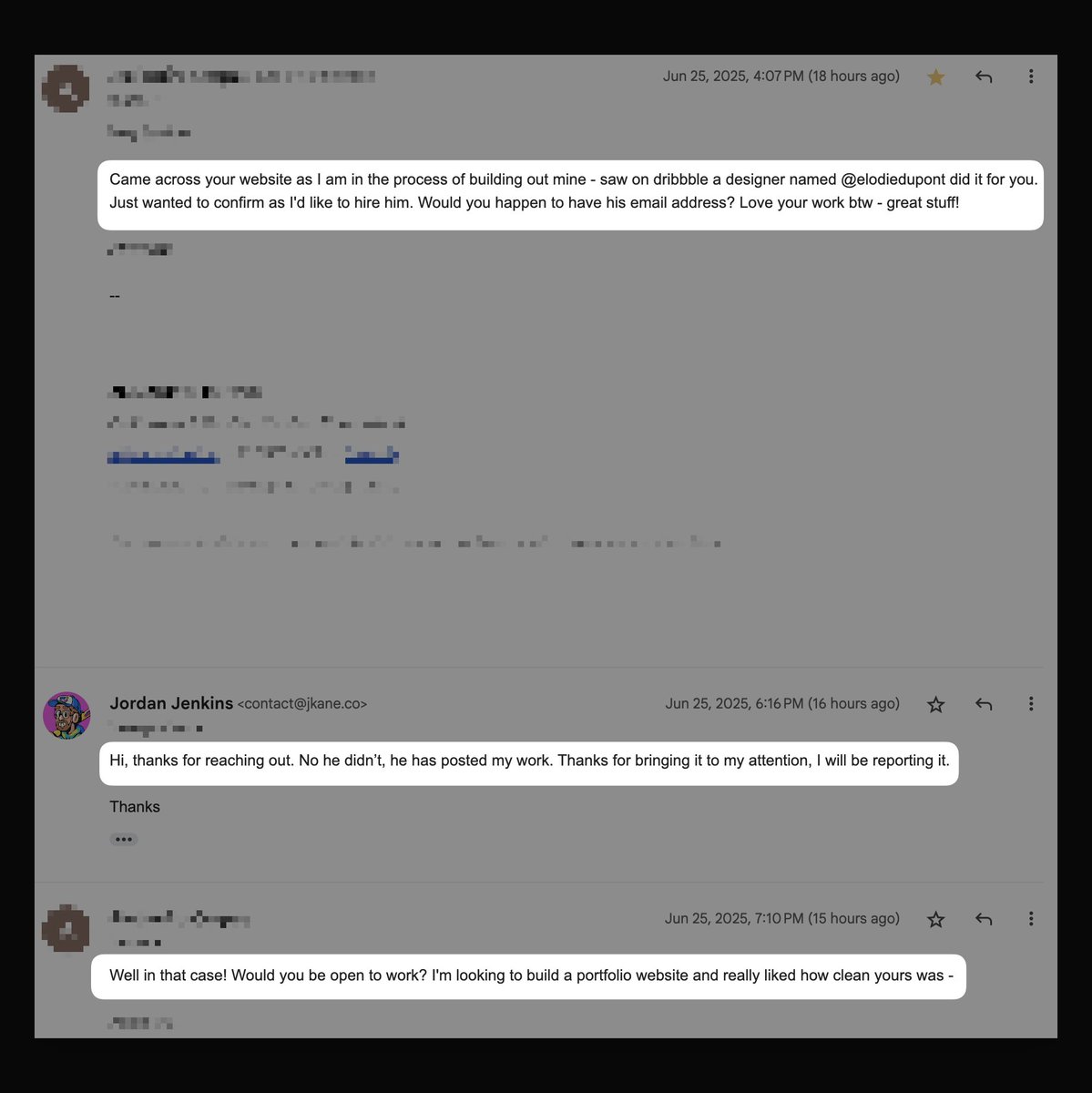 Designer stole my work and it backfired beautifully