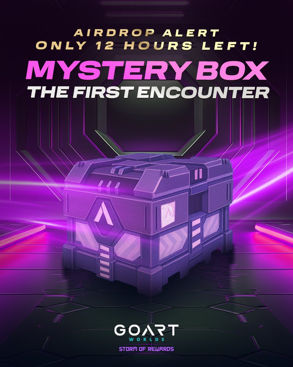 🕒 12-Hour Mystery Box Drop | The Dome 🕒

For the first time ever, a crack in time has opened inside The Dome. Step through at 15:00 UTC and Taro’s beacon will hand you a Mystery Box🎁 

No ranks, no leaderboards, treasure for every explorer. 

#GoArtSeason1
