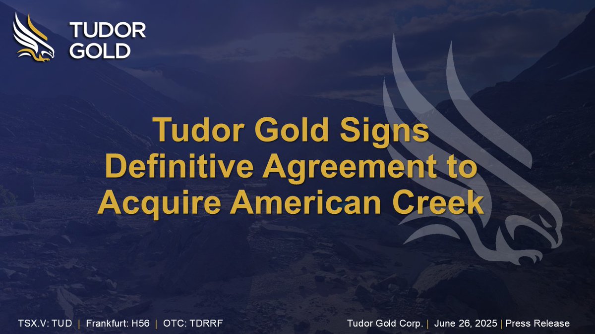 Tudor Gold Corp. tweet media