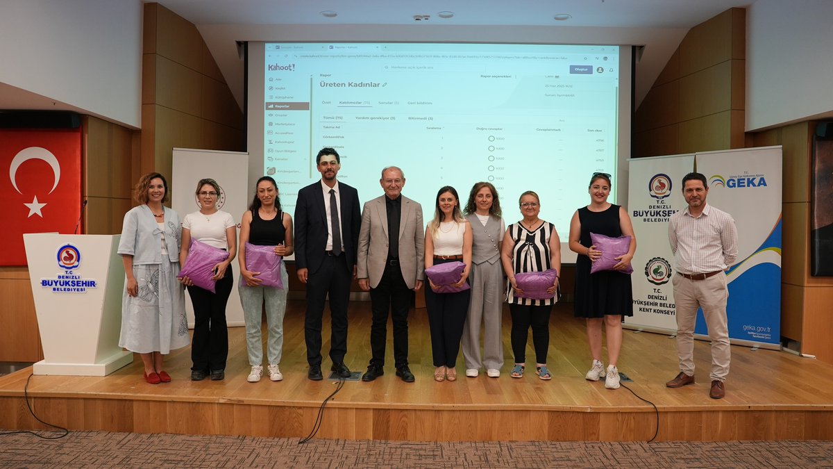 tcdenizlibld's tweet photo. Üreten kadınlar “E-Ticaret” ile buluştu

Kadın girişimciliğine destek olmak ve dijital pazarda kadınların daha etkin yer almasını sağlamak amacıyla düzenlenen “Üreten Kadınların E-Ticaret Yolculuğu” etkinliği, Denizli’de yoğun katılımla düzenlendi.

https://t.co/syzHXxkE3i https://t.co/IqWXOwV4J9