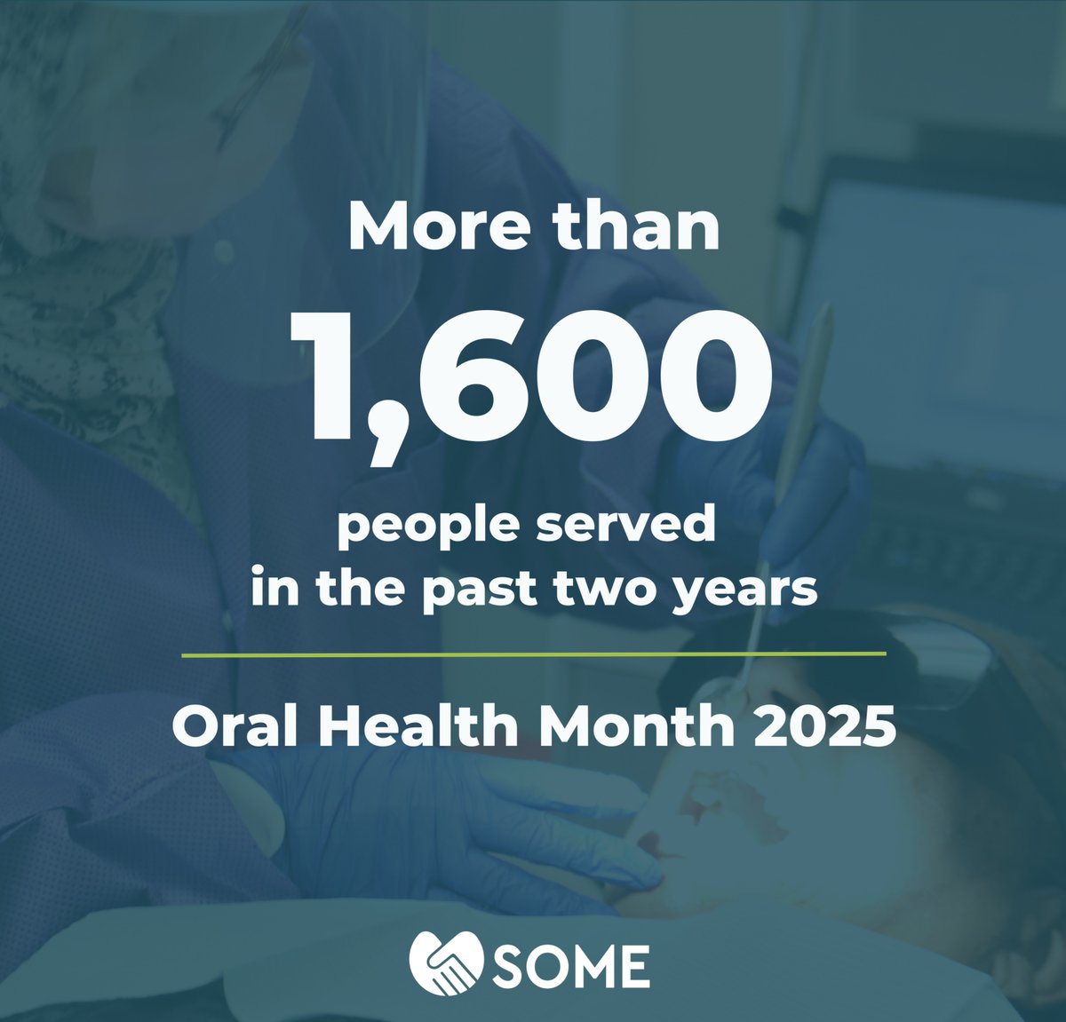 Did you know a healthy smile can change a life? 

At SOME, we make that happen every day. 🦷 

#OralHealthMonth #SOMEDC #DCdentalcare