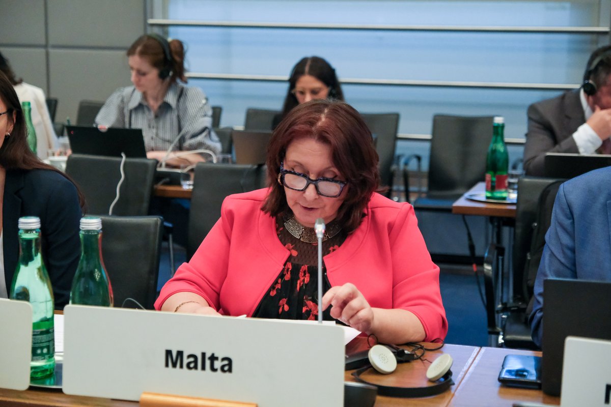 Malta at the OSCE (@osce24mt) on Twitter photo ๐ At the <a href="/OSCE/">OSCE</a> Annual Security Review Conference ๐ฒ๐น stressed the importance of #multilateralism as a catalyst for stability & security & reaffirmed its commitment to a rule based international order, #humanrights, & accountability.
<a href="/DeputyPMIanBorg/">Ian Borg</a>
@Byroncamilleri 
<a href="/natmeli/">Natasha Meli Daudey</a> ๐ At the <a href="/OSCE/">OSCE</a> Annual Security Review Conference ๐ฒ๐น stressed the importance of #multilateralism as a catalyst for stability & security & reaffirmed its commitment to a rule based international order, #humanrights, & accountability.
<a href="/DeputyPMIanBorg/">Ian Borg</a>
@Byroncamilleri 
<a href="/natmeli/">Natasha Meli Daudey</a>