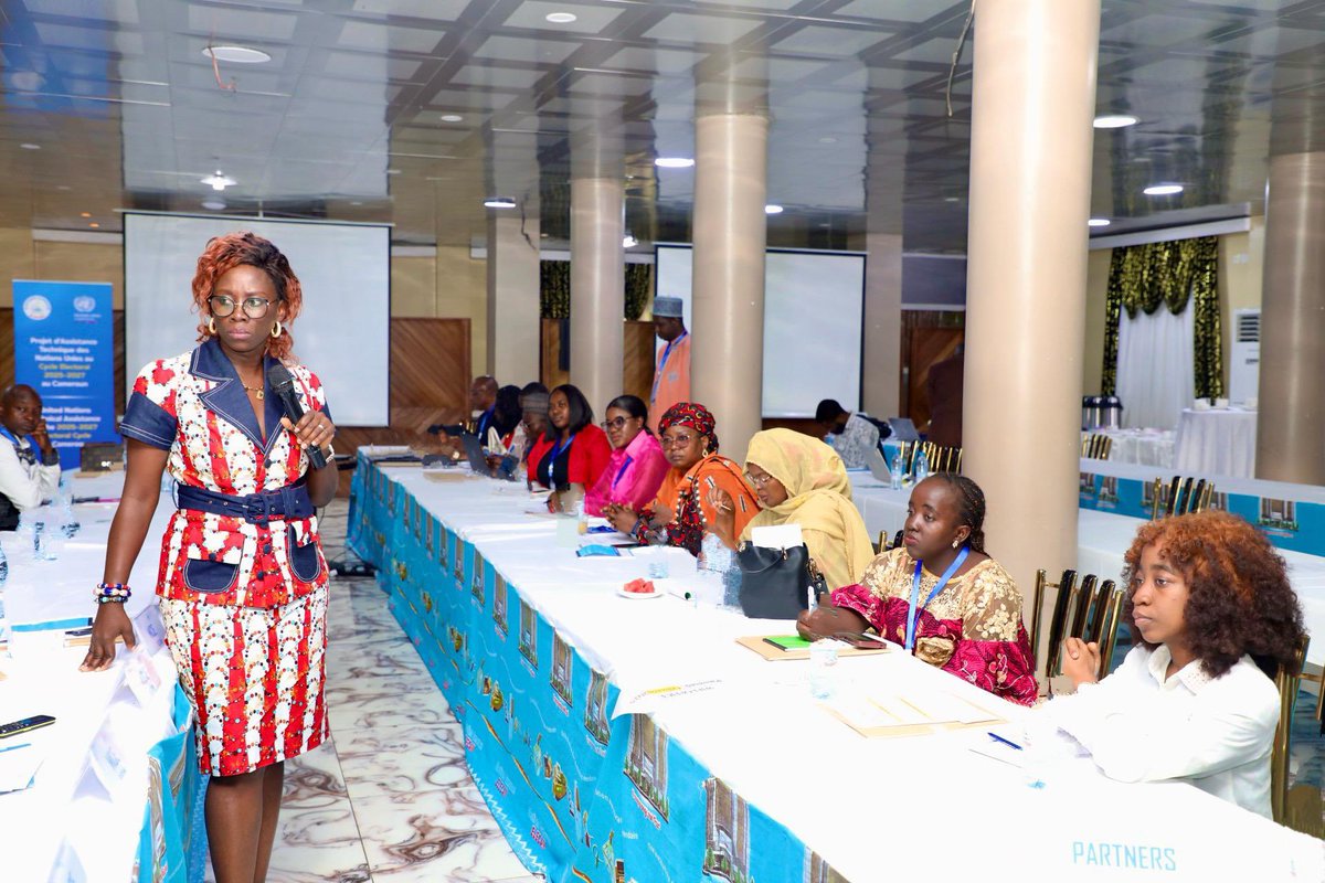 #MultistakeholderPlatform group work. 

CSO reps reflect on the inclusion of women, youth, minorities, persons with disabilities and marginalized 
groups in the electoral process. 
A key step towards peaceful, credible and inclusive elections. 

#UNElectoralAssistanceCMR