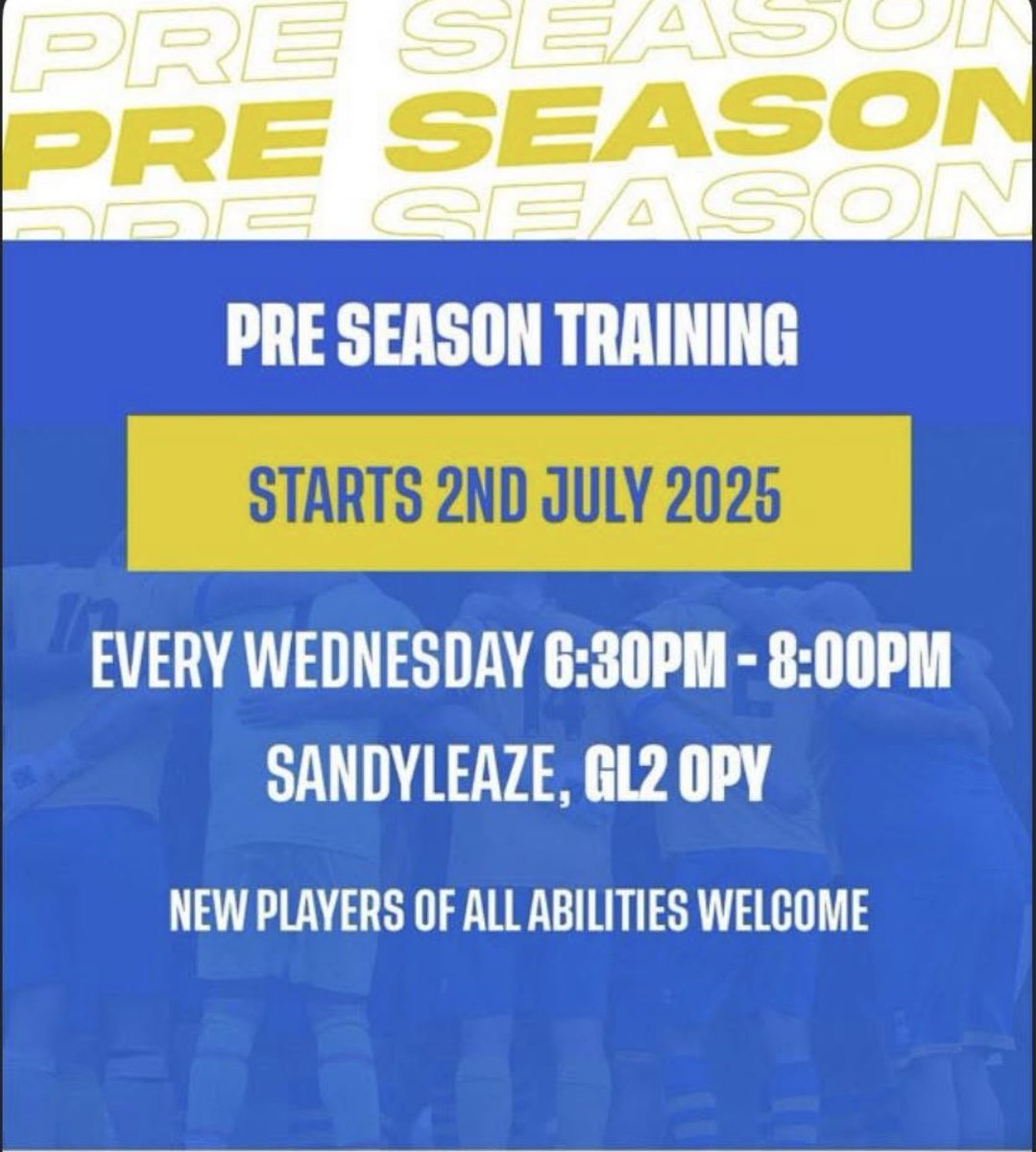 It’s that time of year! Following on from
Improvements last year, we are looking to push on further at <a href="/Oldrichiansafc/">Old Richians AFC</a>. New players welcome as always.
<a href="/Stroud_League/">Stroud & District Football League</a> <a href="/GlosFA/">Gloucestershire FA ⚽</a> <a href="/UoGSport/">UniSport</a> <a href="/uniofglos/">University of Gloucestershire</a>