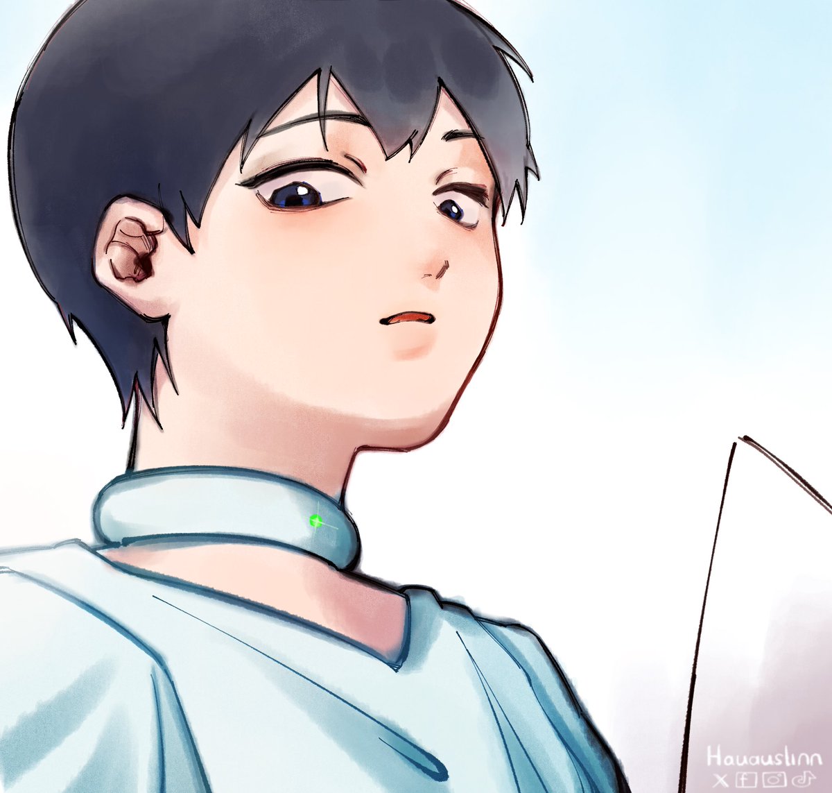 hauauslinn's tweet image. “Let me see you try”
#kagehina #Haikyuu #alienstage #hinatashoyo #kageyamatobio
