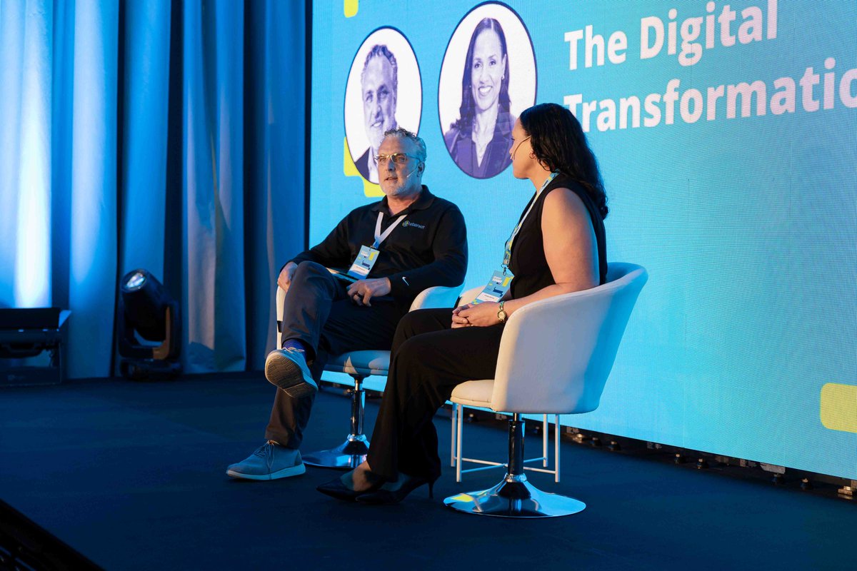 e_bank_it's tweet image. It was a pleasure to welcome Dixiana Berrios from @MCBankNY  to the ebankIT Summit stage!✨Fresh off MCB’s Editor’s Choice Award win, she joined Paul Provenzano for a great fireside chat about MCB&apos;s digital transformation journey. Thanks, Dixiana! #ebankITSummit #DigitalBanking